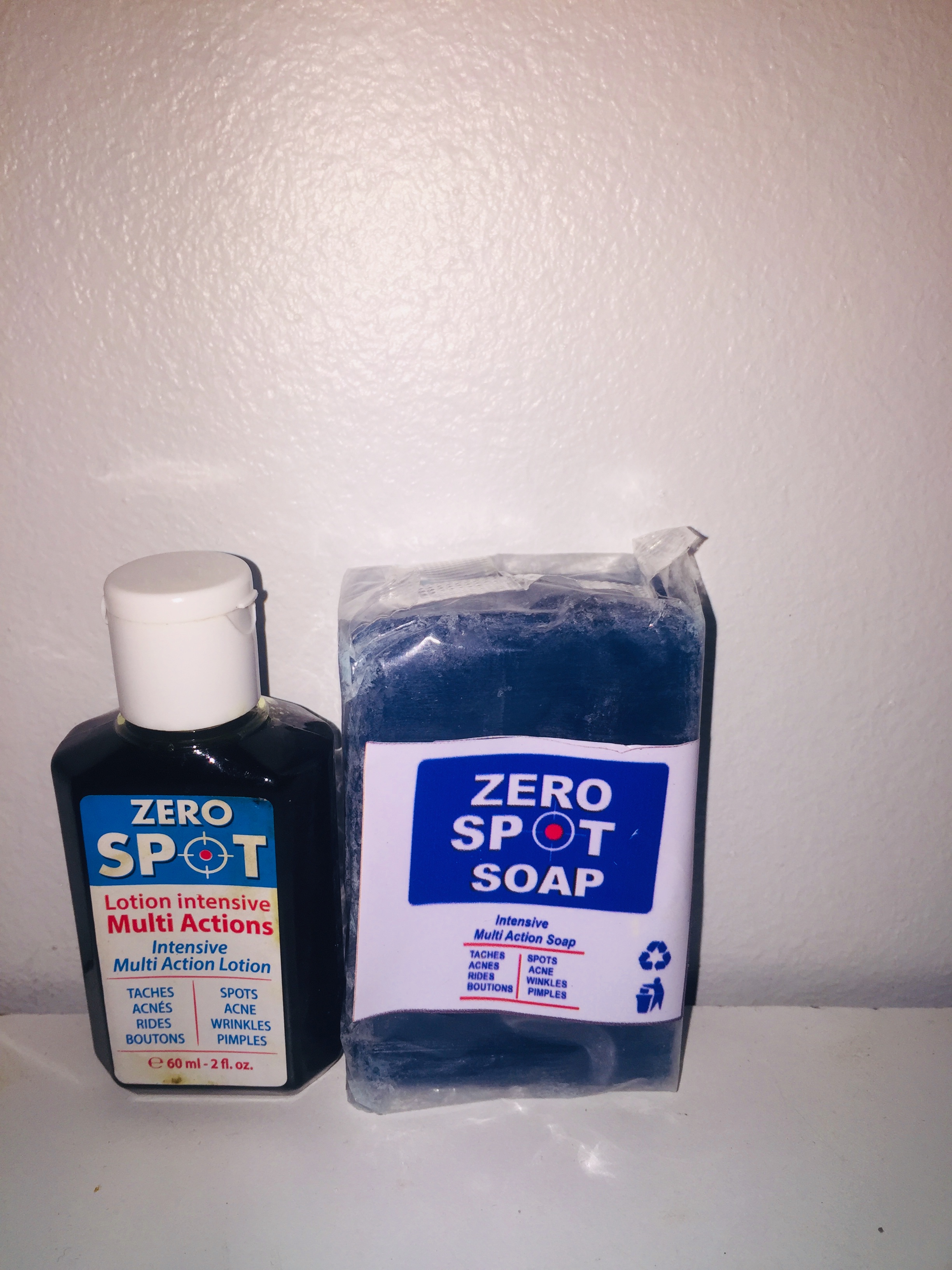 Zero spots combo (lotion and soap) thumbnail 2